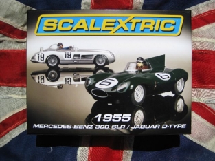 ScaleXtric C3058A  Le Mans 1955 - Mercedes-Benz / Jaguar